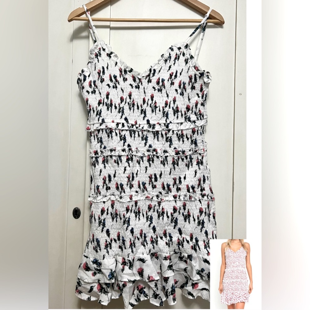 *NWT* Floral Smocked Dress with ruffles